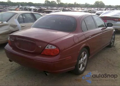 2003 Jaguar S-Type Sport из США, поврежденный, VIN SAJEA03UX3HM60632